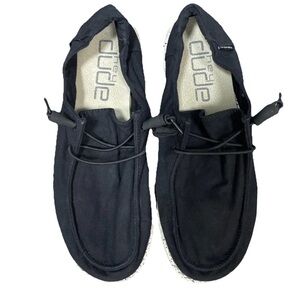 Hey Dude Wendy Shoes Slip On Sneaker Comfort Cushioned In Black Size 11